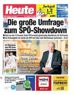 Cover of Heute - Wien Ausgabe