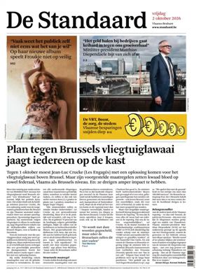 Cover of De Standaard