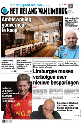Cover of Het Belang van Limburg