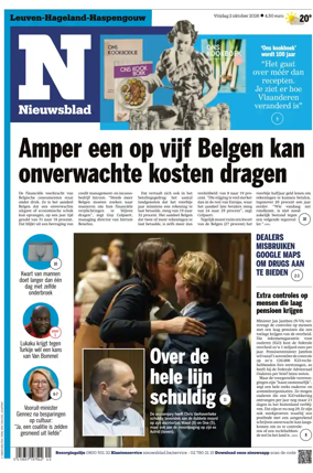 Cover of Het Nieuwsblad