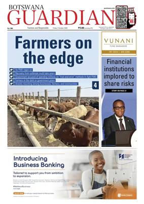 Cover of Botswana Guardian