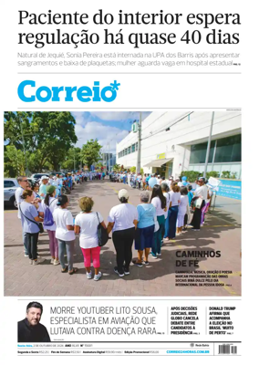 Cover of Correio da Bahia