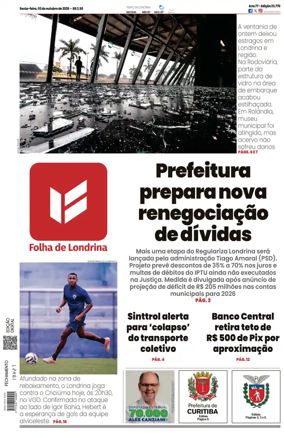 Cover of Folha de Londrina