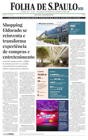 Cover of Folha de S.Paulo