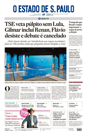 Cover of O Estado de S. Paulo