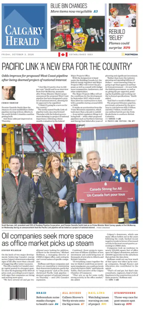 Cover of Calgary Herald