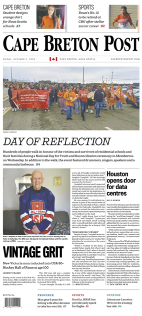 Cover of Cape Breton Post