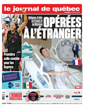 Cover of Le Journal de Quebec