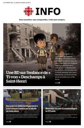 Cover of Radio-Canada Info