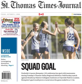 Cover of St. Thomas Times-Journal