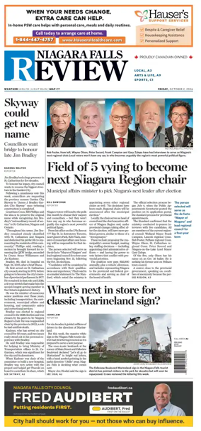 Cover of The Niagara Falls Review
