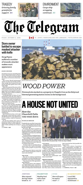 Cover of The Telegram (St. John's)