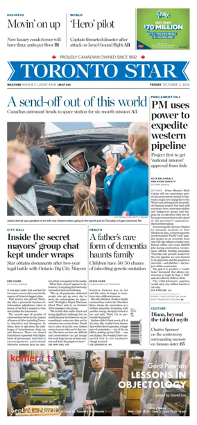 Cover of Toronto Star