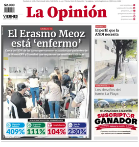 Cover of La Opinion