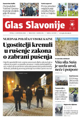Cover of Glas Slavonije