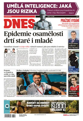 Cover of Dnes Prague Edition