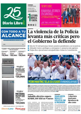 Cover of Diario Libre (Republica Dominicana)