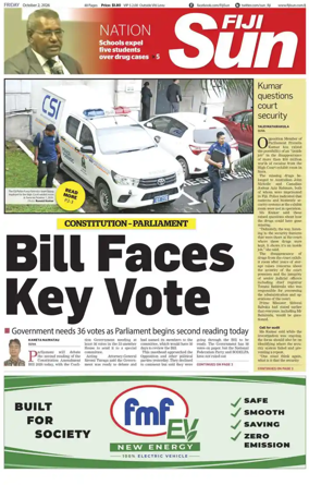 Cover of Fiji Sun