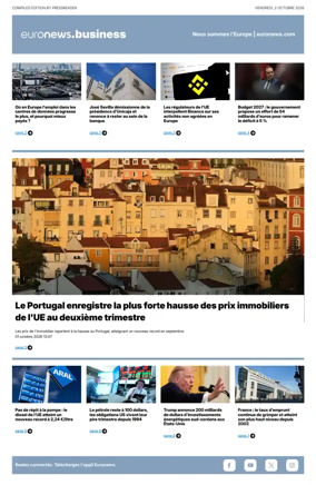 Cover of Euronews Business (French)