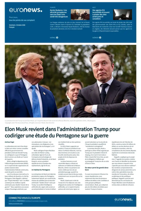 Cover of EuroNews (French Edition)