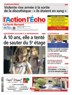 Cover of l'Action l'Echo (La Ferte-Bernard)