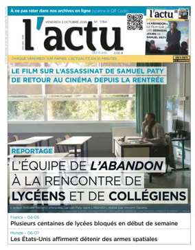 Cover of L'actu