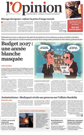 Cover of L'Opinion