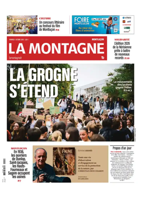 Cover of La Montagne (Montlucon)