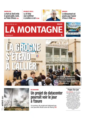 Cover of La Montagne (Moulins)