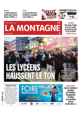 Cover of La Montagne (Riom)