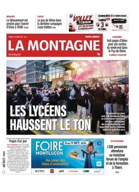 Cover of La Montagne (Thiers-Ambert)