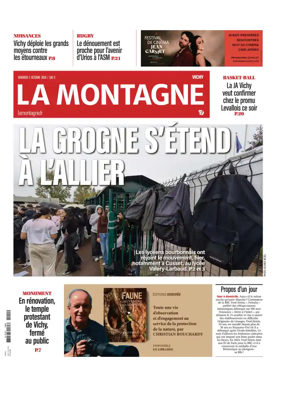 Cover of La Montagne (Vichy)
