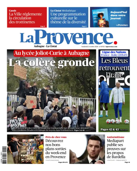 Cover of La Provence Aubagne-La Ciotat