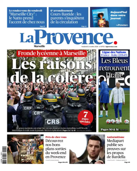 Cover of La Provence Marseille