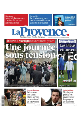 Cover of La Provence Martigues-Istres-Vitrolles-Marignane