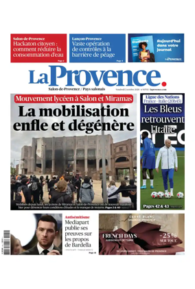 Cover of La Provence Salon-de-Provence / Pays salonais