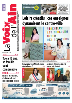 Cover of La Voix de l’Ain Bresse
