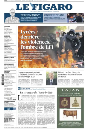 Cover of Le Figaro