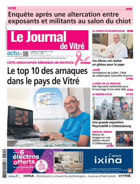 Cover of Le Journal de Vitre