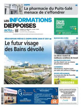 Cover of Les Informations Dieppoises