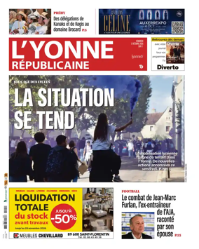 Cover of L'Yonne Republicaine
