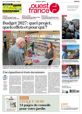 Cover of Ouest France (Manche)