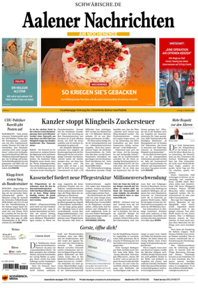 Cover of Aalener Nachrichten