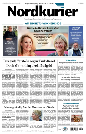 Cover of Demminer Zeitung
