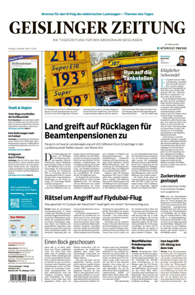 Cover of Geislinger Zeitung
