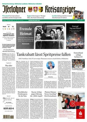 Cover of Iserlohner Kreisanzeiger und Zeitung (Iserlohn)