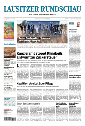 Cover of Lausitzer Rundschau