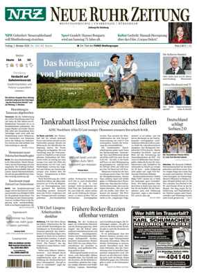 Cover of Neue Rhein Zeitung (Duisburg)
