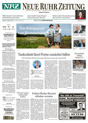 Cover of Neue Rhein Zeitung (Oberhausen)