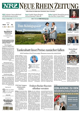Cover of Neue Rhein Zeitung (Wesel)